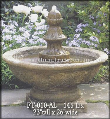 BORDINE FINIAL FOUNTAIN from China